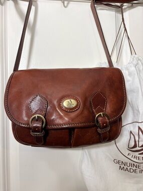 Pelletteria Toscana Italian Leather Crossbody - Florence Italy